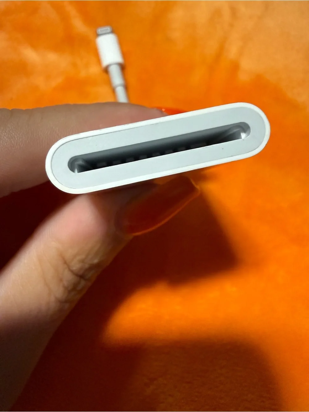 Apple White Lightning to SD Card Reader Adapter